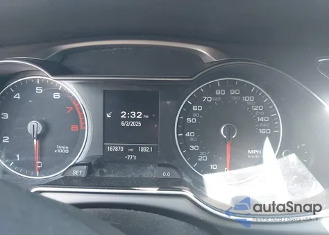 2014 Audi A4 2.0T Premium from USA, damaged, VIN WAUFFAFL3EN038278